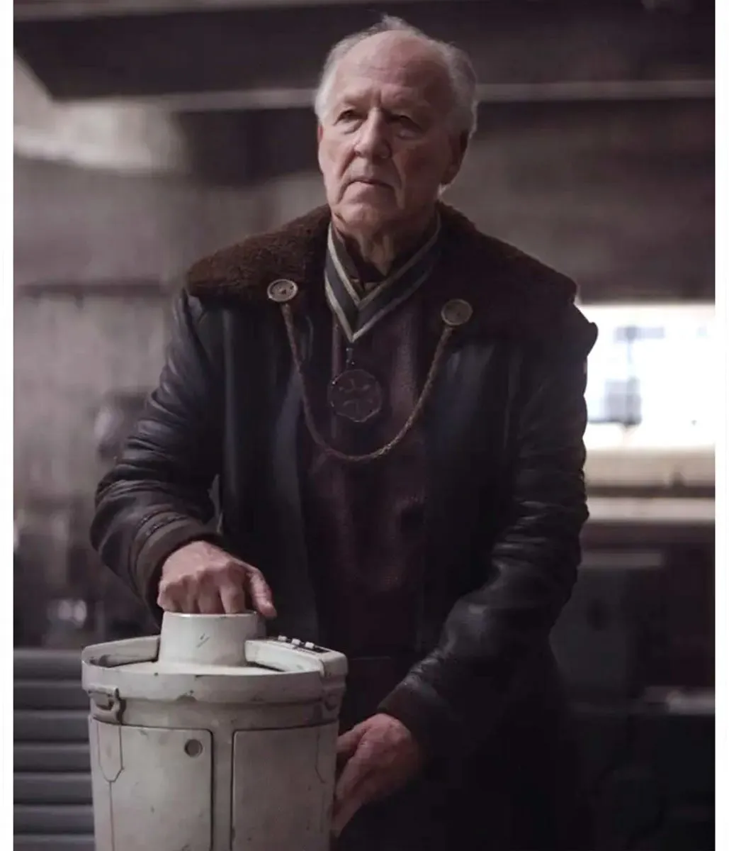 Werner Herzog The Mandalorian Leather Coat