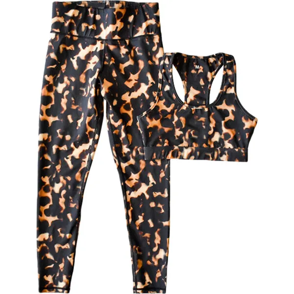 Worthy Threads Adult Leggings, Tortoise Shell