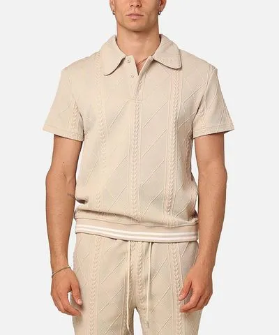 Xxiii Men's Danny Knit Polo Shirt