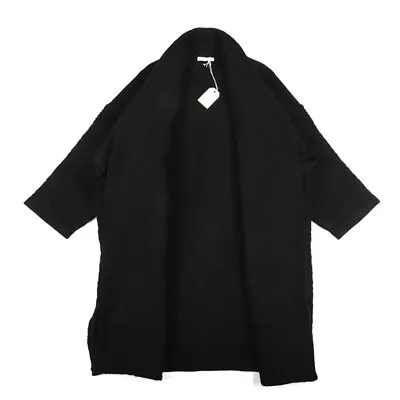 YASHIKI Hoko Knit Coat Black