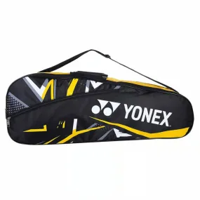 YONEX SUNR 2215 BT5 Badminton Kit Bag (Black/Yellow)