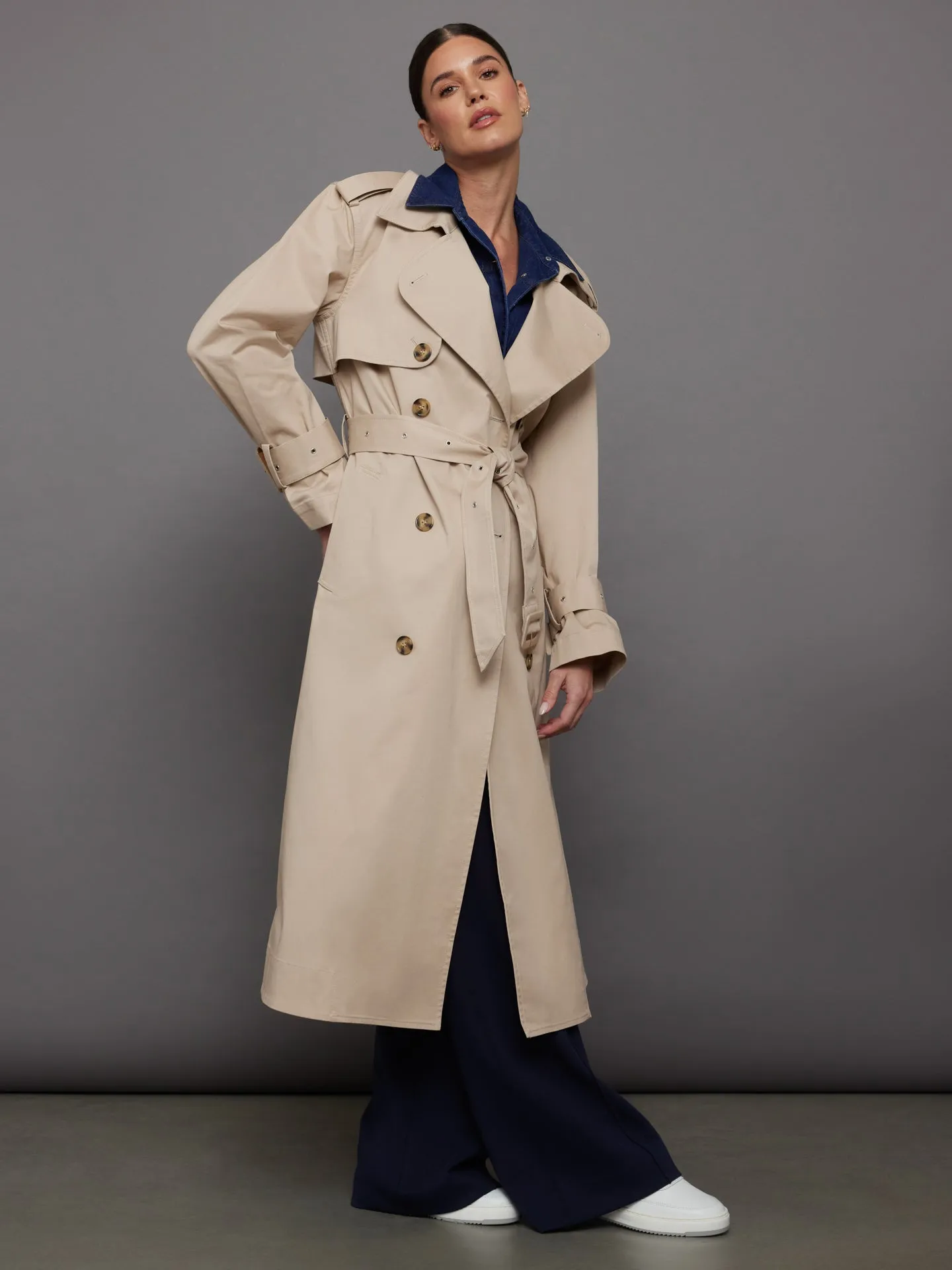 York Trench Coat - Oxford