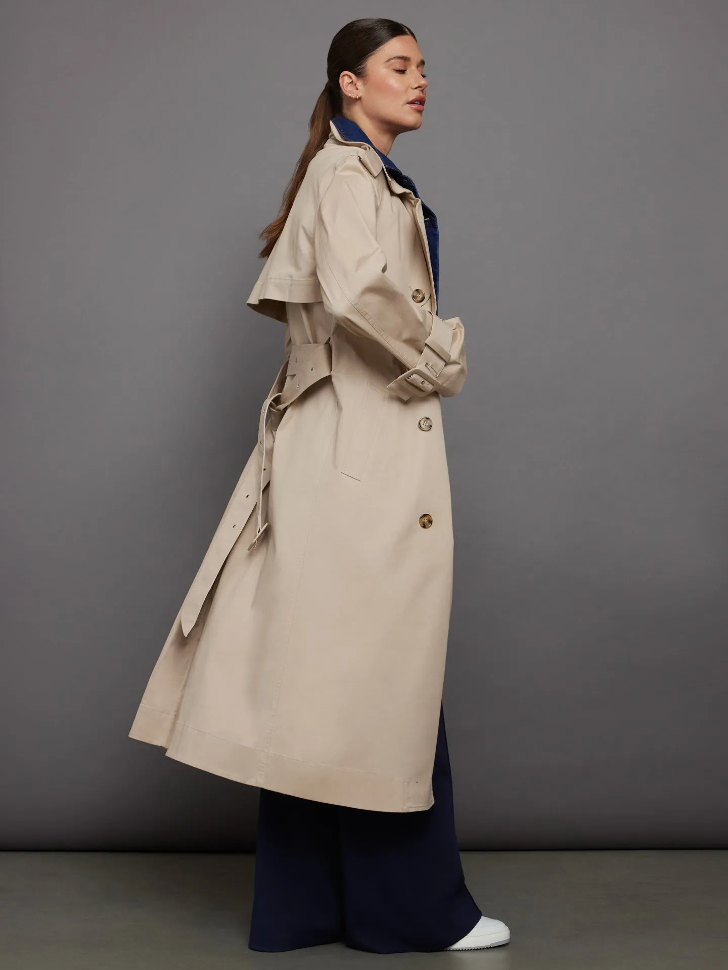 York Trench Coat - Oxford